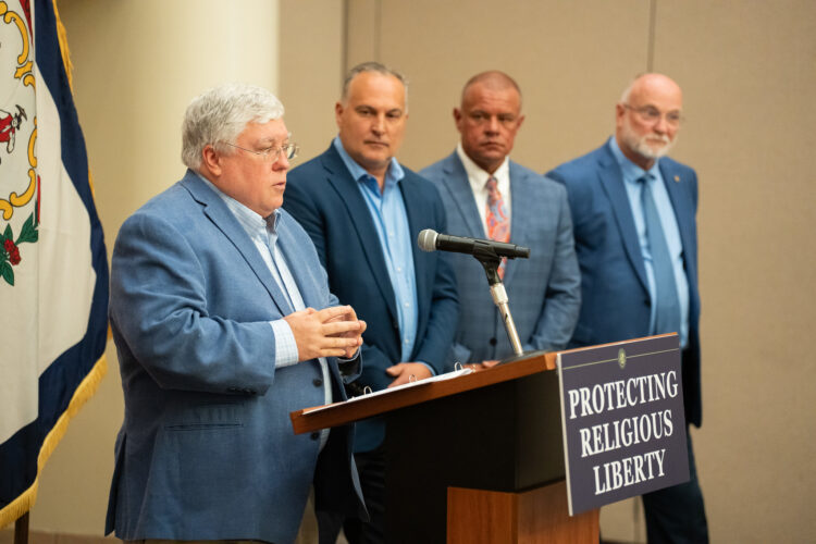 Morrisey defends religious vaccine exemptions